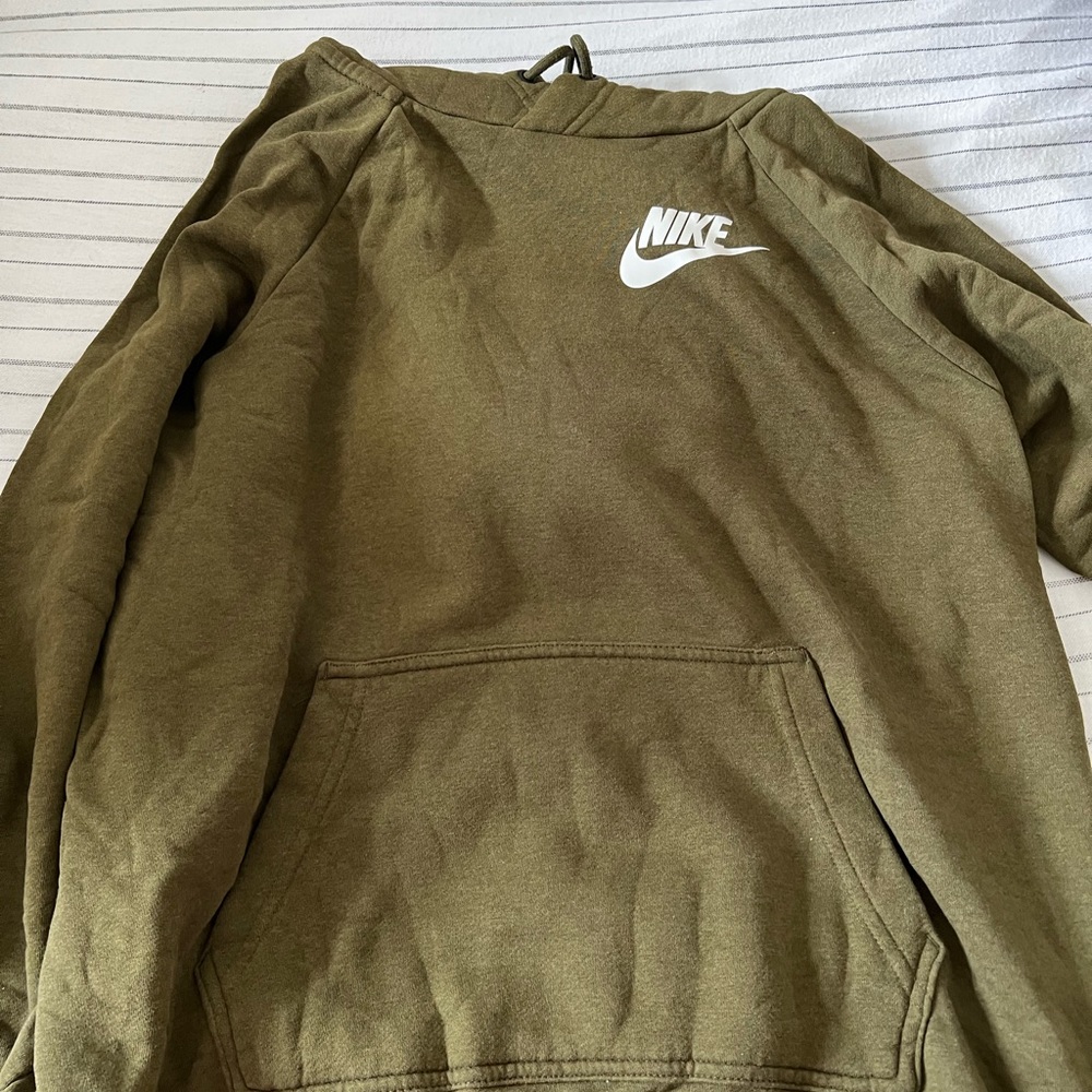 Olive Green Nike hoodie